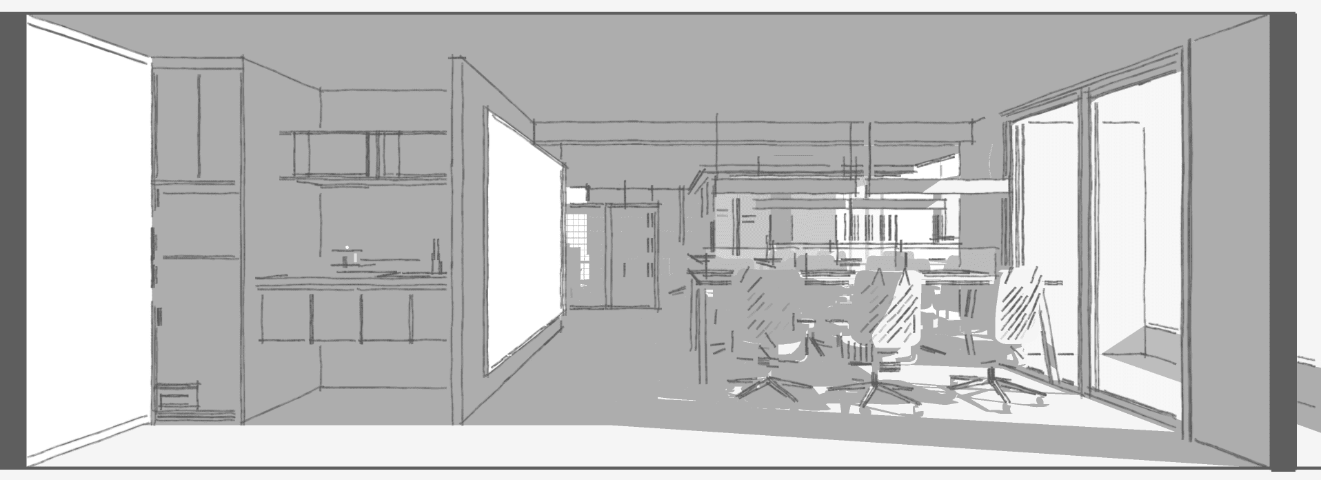 Ambientação, cenografia e design interior corporativo